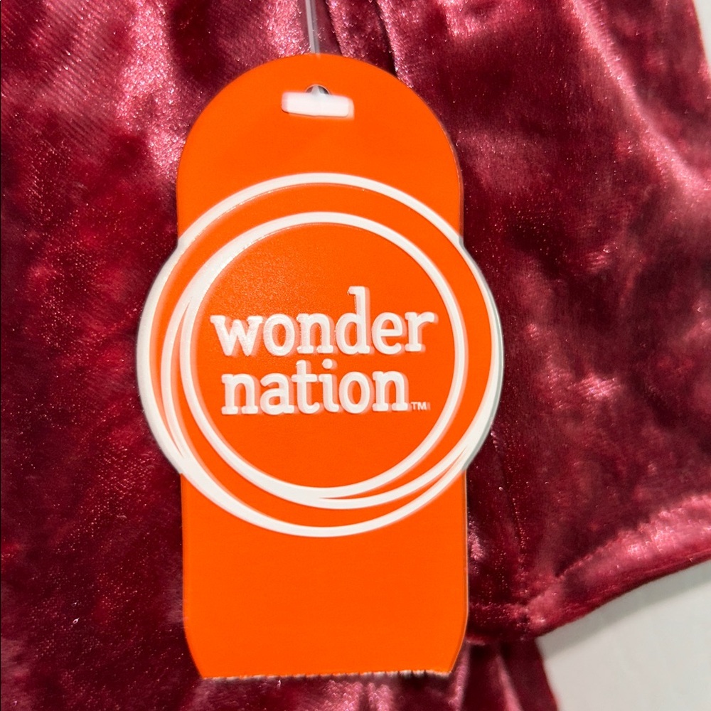Wonder Nation Velvet Pink Dress - Picture 5 of 6